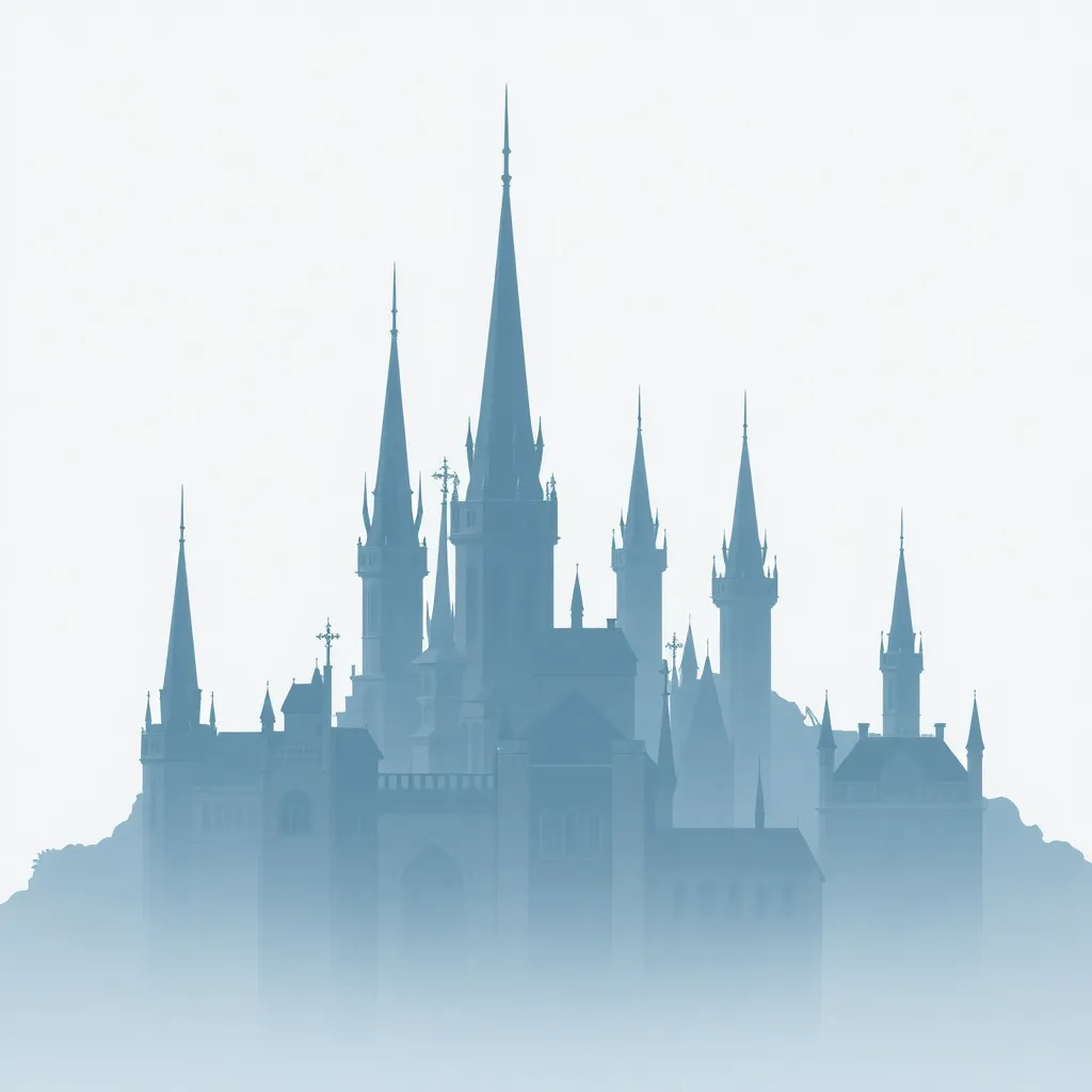 A fantasy city with towering spires