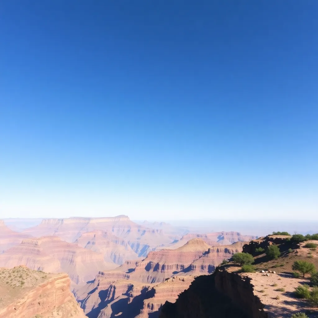 A scenic viewpoint overlooking the Kings Canyon