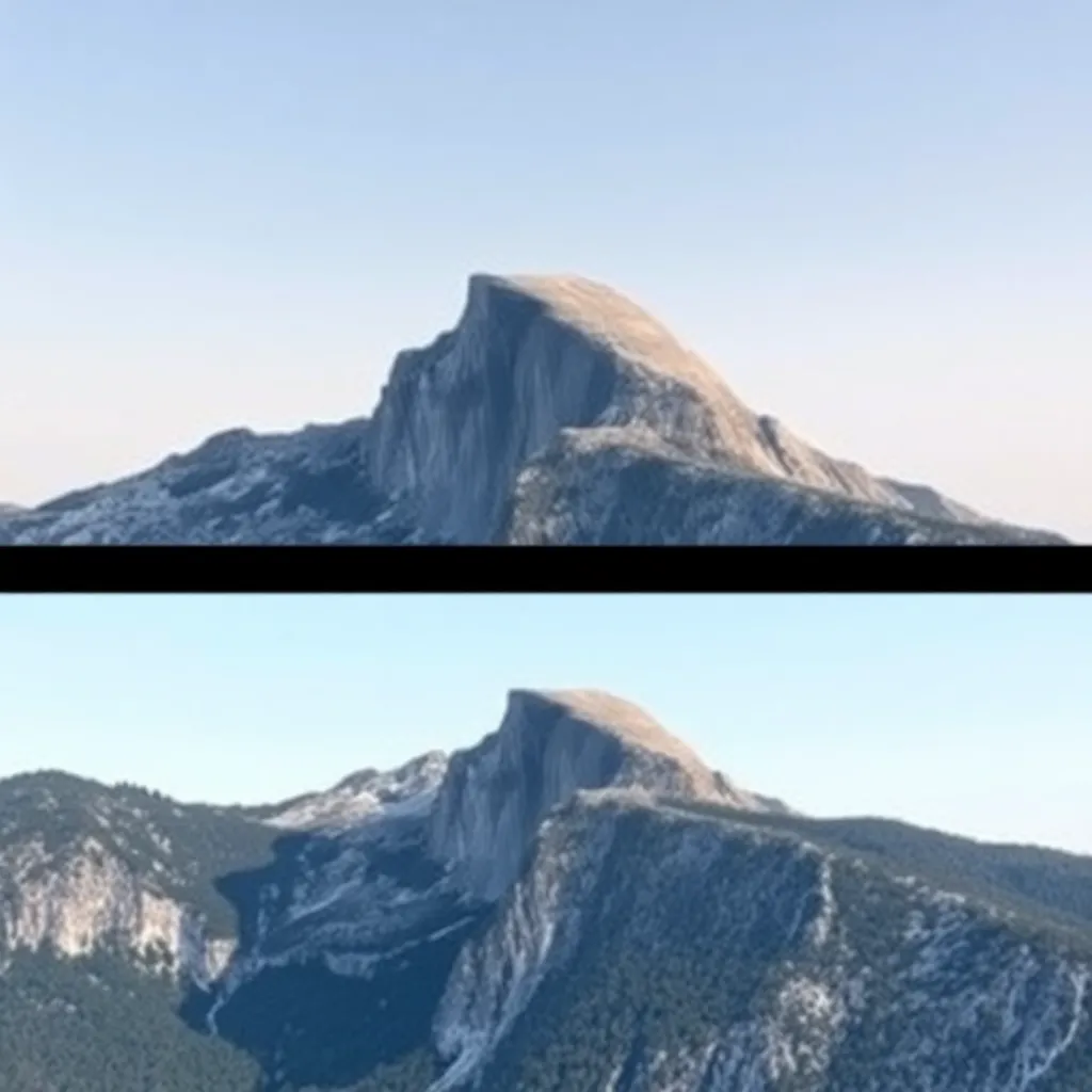 Half Dome in Yosemite National Park